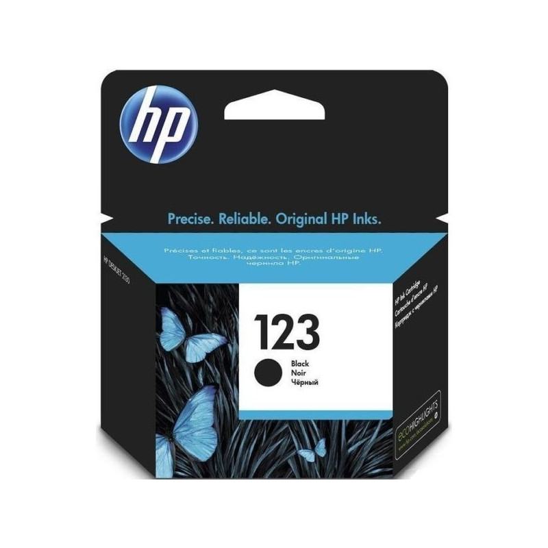 Cartouche  HP  HP F6V17AE - Cartouche 123 Noir Encre prix maroc