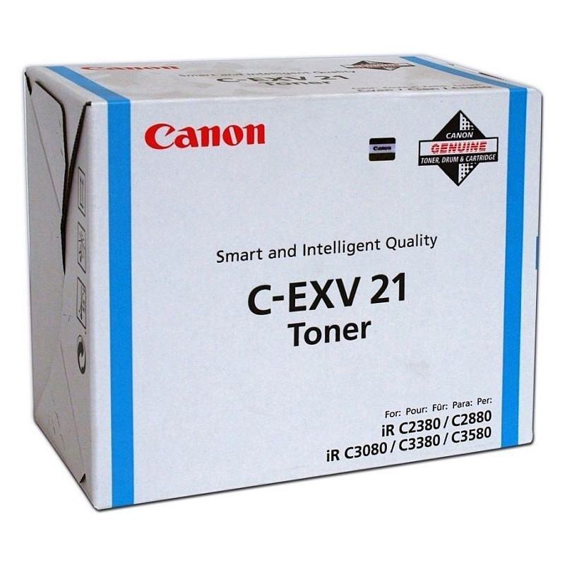 Toner  CANON  TONER LASER DE MARQUE CANON C-EXV21 cyan prix maroc