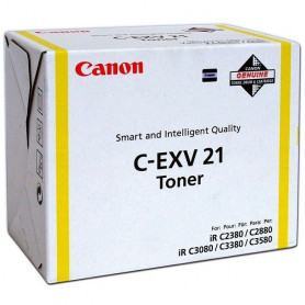 Toner de marque Canon C-EXV 21 jaune (0455B002AA) - prix MAROC 