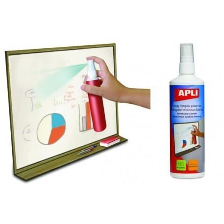 Fournitures et instruments  APLI  Spray nettoyant pour tableaux blancs - 250 ml prix maroc