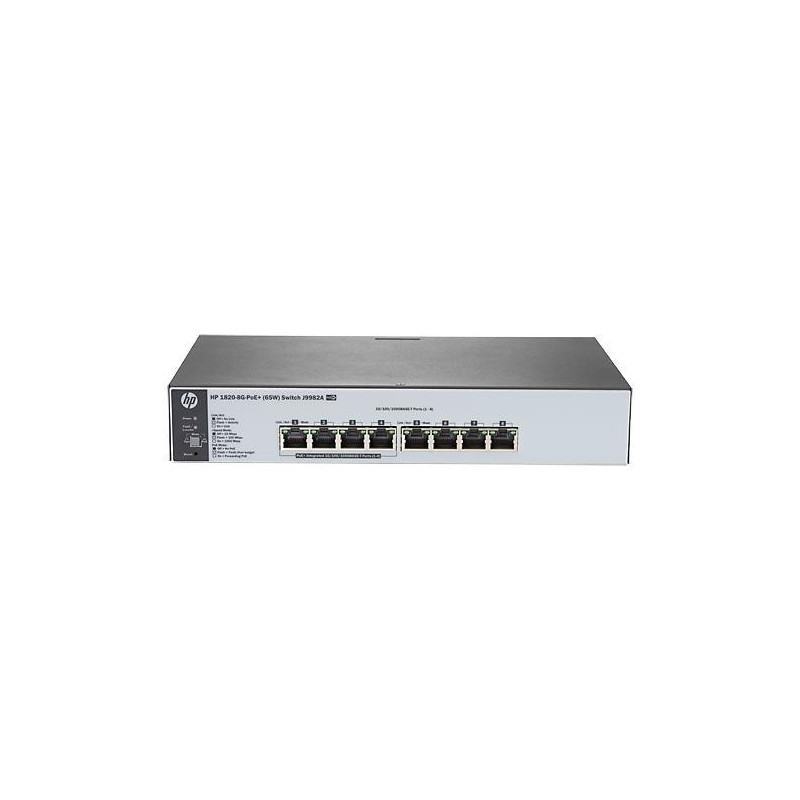 Switch / Hub  HP  HPE 1820 8G PoE+ (65W) Switch OfficeConnect - J9982A prix maroc
