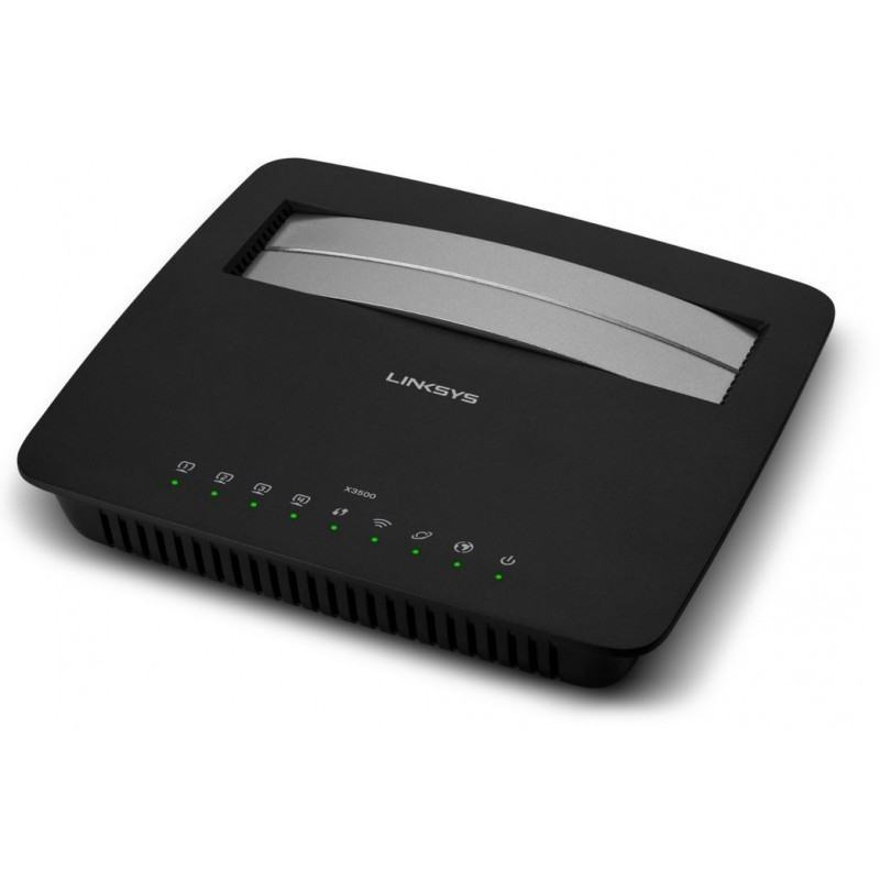 Routeur  LINKSYS  Linksys X3500 Modem Router Wifi Gigabit (X3500-M2) prix maroc