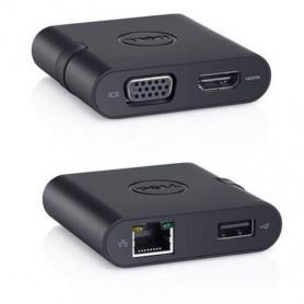 Dell Adaptateur - USB 3.0 to HDMI VGA/Ethernet/USB 2.0 DA100 (492-BBNU) - prix MAROC 
