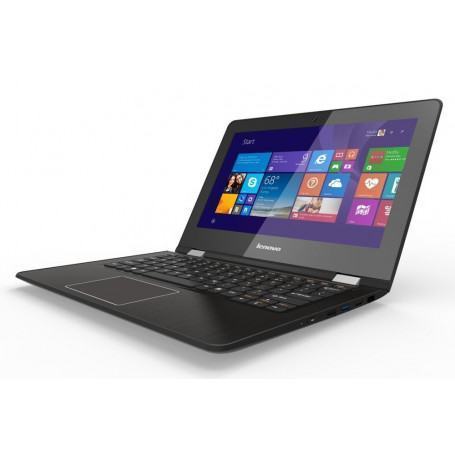 PC Portable Yoga 300 Quad Core N3540 Blanc (80M000BDFE) Ecrans HD Tactile plus Windows (80M000BDFE) - prix MAROC 