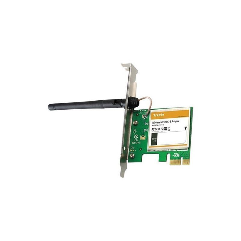 Carte réseau  TENDA  Carte PCIe WIFI N150 ANTENNE INTEGREE prix maroc