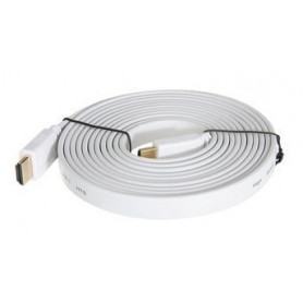 CABLE HDMI 1.4 A TYPE/A TYPE 3m flat cable (HCB-4AAWHIF-3) - prix MAROC 