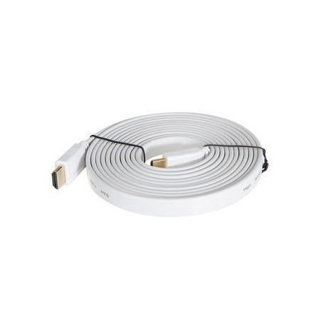 CABLE HDMI 1.4 A TYPE/A TYPE 3m flat cable (HCB-4AAWHIF-3) - prix MAROC 