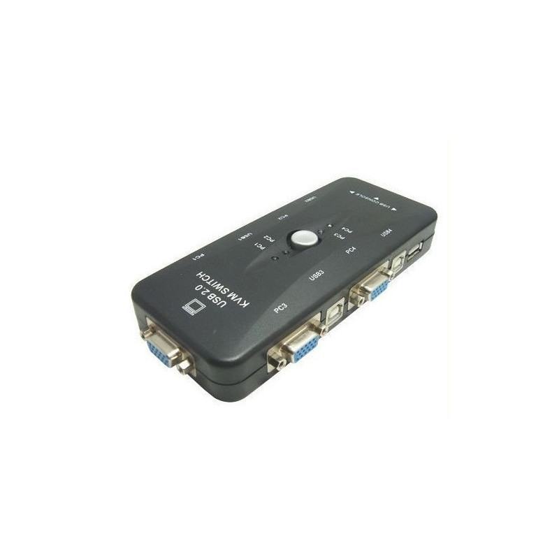 Swtich KVM auto USB 4/04 Ports USB (KVM4PORTS) - prix MAROC 
