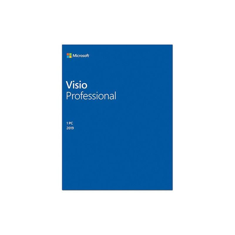 Microsoft  MICROSOFT  Microsoft Visio Pro 2019 32/46 bit Francais Africa/Caribbean Only - D87-07412 prix maroc