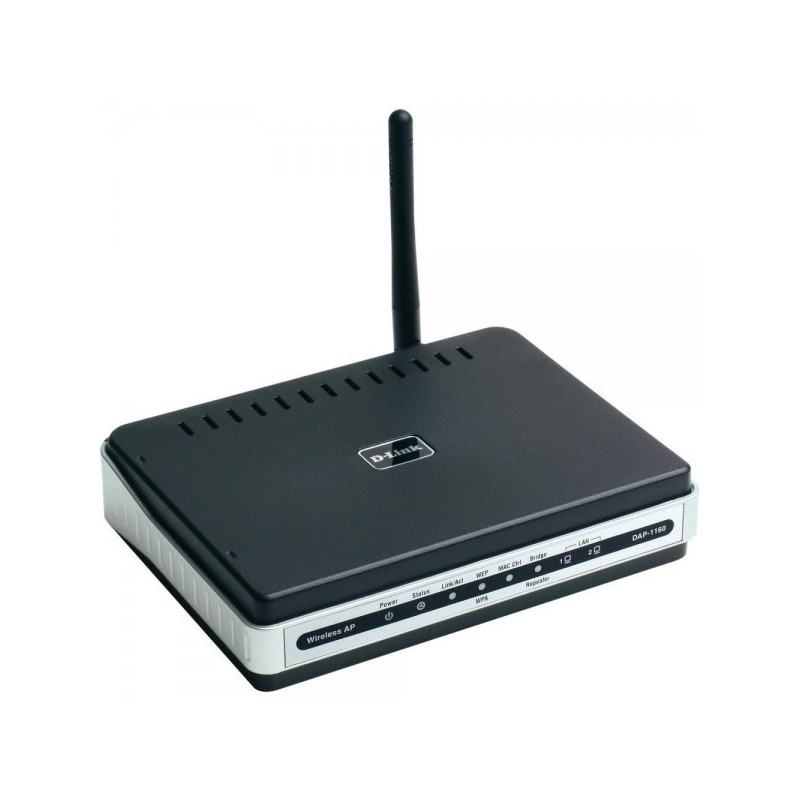 Point daccès  D-LINK  D-LINK Point d'accès sans fil 54 Mbps Wi-Fi g - DAP-1160/EAU prix maroc