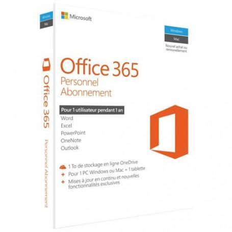 Microsoft  MICROSOFT  Microsoft Office 365 Personal Français - QQ2-00600 prix maroc
