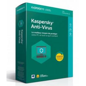 Antivirus et Sécurité  KASPERSKY  KASPERSKY Antivirus 2018 pour PC - 3 postes (KL1171FBCFS-8MAG) prix maroc
