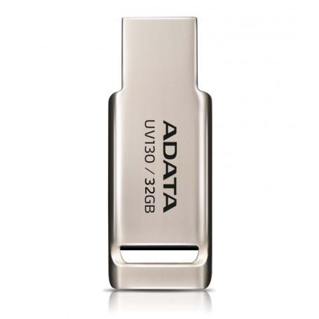 ADATA CLE USB ADATA FLASH METAL Golden USB 2.0  32 GB (AUV130-32G-RGD) - prix MAROC 