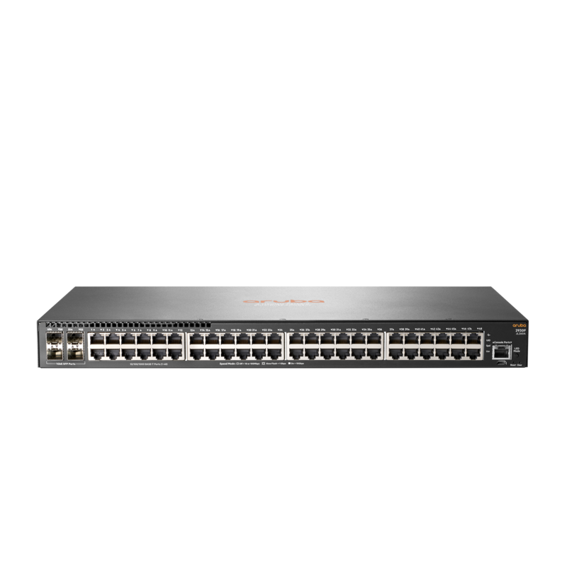 Switch / Hub  HP  Aruba 2930F 48G 4SFP Switch Administrable - JL260A prix maroc