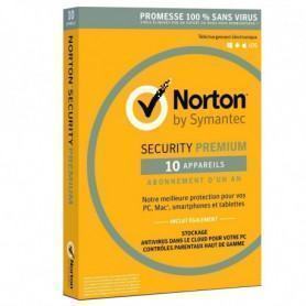 Antivirus et Sécurité  Norton  Norton Security Premium - 1An - jusqu'à 10 appareils (A143823) prix maroc