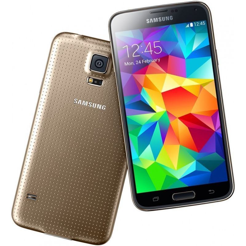 Smartphone  SAMSUNG  SMARTPHONE SAMSUNG GALAXY S5 GOLD prix maroc