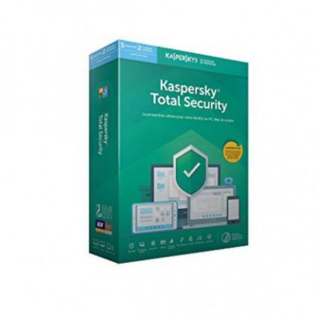 Antivirus et Sécurité  KASPERSKY  Kaspersky Total Security 2019 5 Postes / 1An (KL1949FBEFS-9MAG) prix maroc