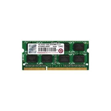 Stockage  TRANSCEND  DDR3 4GO 1600MHZ TRANSCEND prix maroc