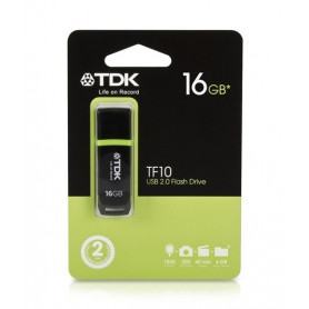 TF10 USB 2.0 Flash Drive 16GB Black (TDK78933) à 86,00 MAD - linksolutions.ma MAROC