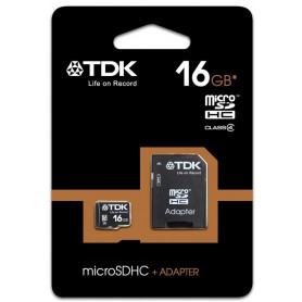 TDK MICRO SDHC 16GB Class 4 (with SD adapter) (TDK78724) - prix MAROC 