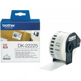 Brother DK22225 DirectLabel Étiquettes blanc 38mm x 30,48m (DK22225) - prix MAROC 
