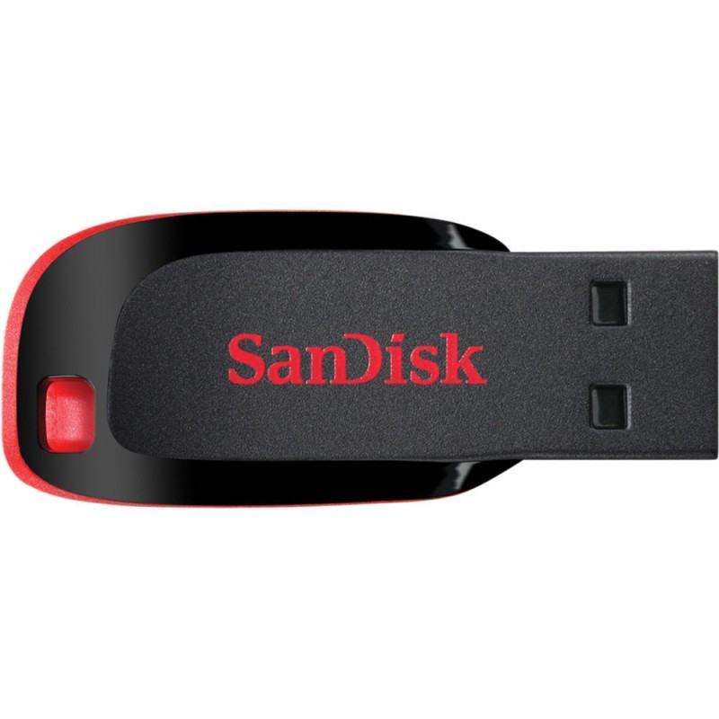 Clé USB  SANDISK  CLE USB SANDISK CRUZER BLADE 16Go 2.0 NOIR prix maroc