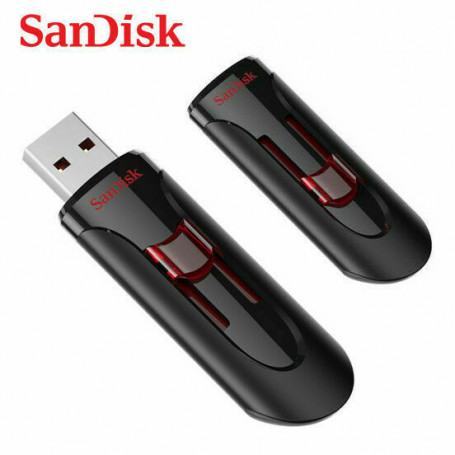 CLE USB SANDISK CRUZER GLIDE 32Go 3.0 NOIR (SDCZ600-032G-G35) à 149,00 MAD  -  MAROC