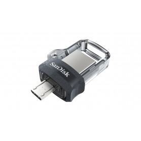 CLE USB SANDISK DUAL DRIVE USB TYPE C M3.0 16Go GREY & SILVER (SDDD3-16G-G46) - prix MAROC 
