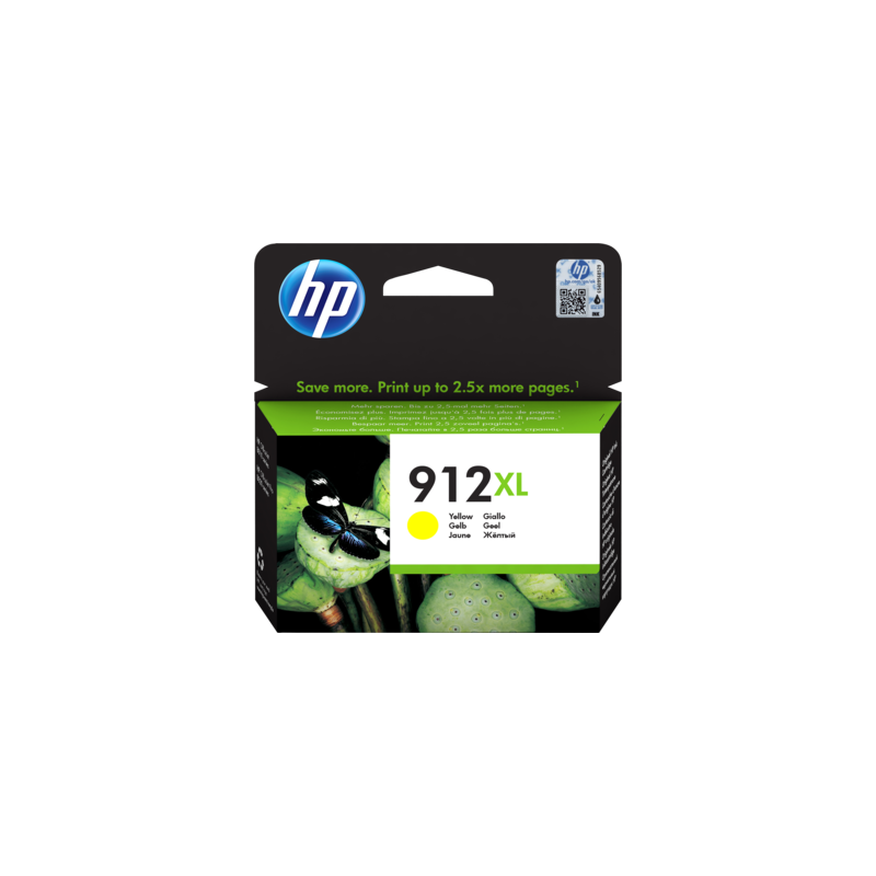 HP 912XL - à rendement élevé - noir - originale - cartouche d