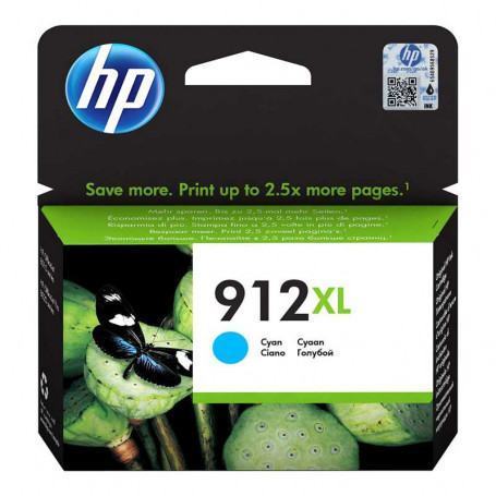 Cartouche  HP  HP 912XL Cartouche d'encre cyan authentique, grande capacité prix maroc