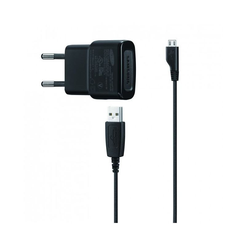 Chargeur universel d'Origine Samsung - Travel Adapter (5V, 1A) - Noir  (ETA0U80EBEGSTD) à 141,00 MAD -  MAROC