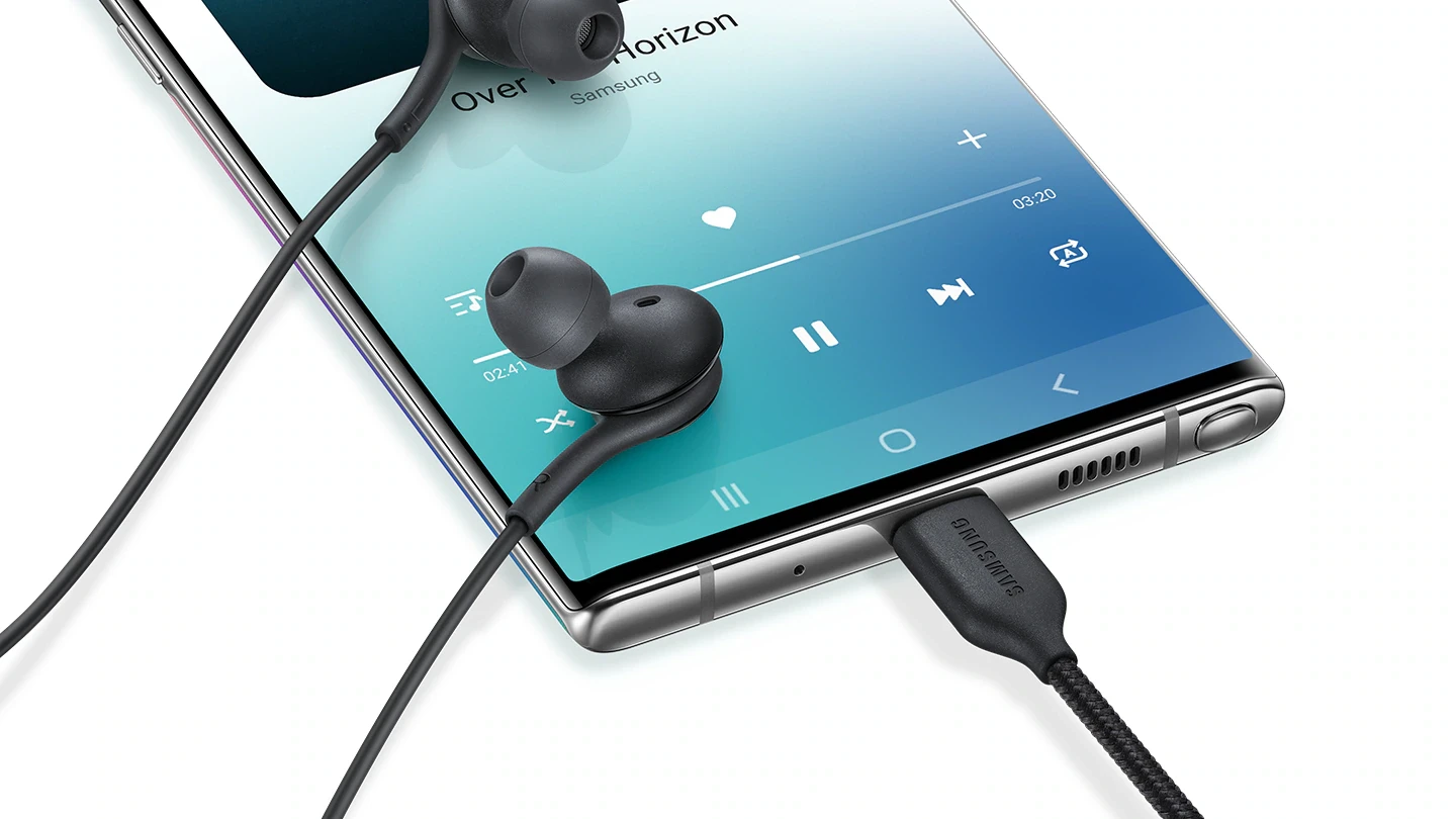 Écouteurs Samsung AKG EO-IC100B – USB Type-C (EO-IC100BWEGWW)