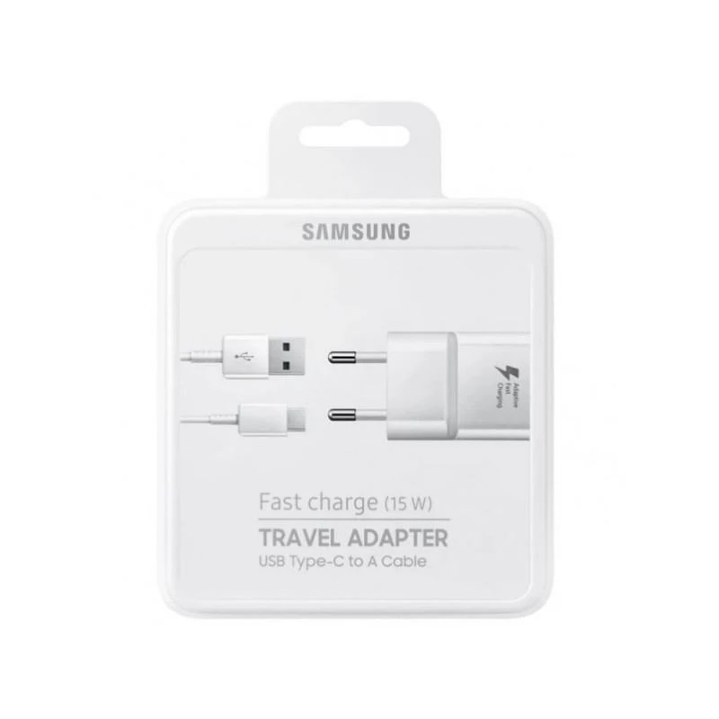 Samsung EP-TA20EWSCGCH Chargeur Type C BLANC - Linksolutions.ma