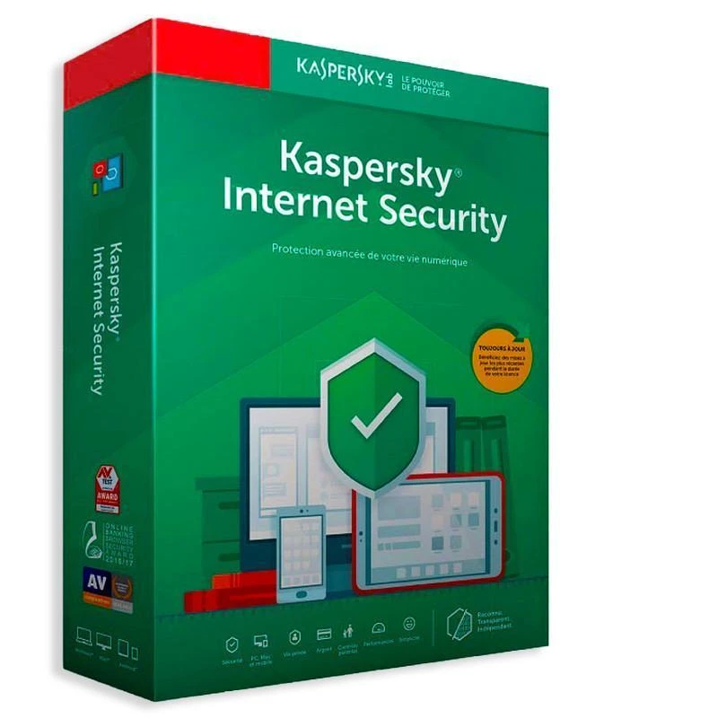 Antivirus Kaspersky KL19398BKFS-20MAG Internet Security 2020 10 Postes / 1 An - Linksolutions.ma