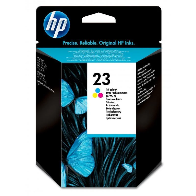 Cartouche Hp C1823D 23 Original Cyan Magenta Jaune - Linksolutions.ma