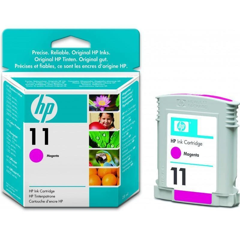 Cartouche Hp C4837A Dencre 11 Magenta - Linksolutions.ma