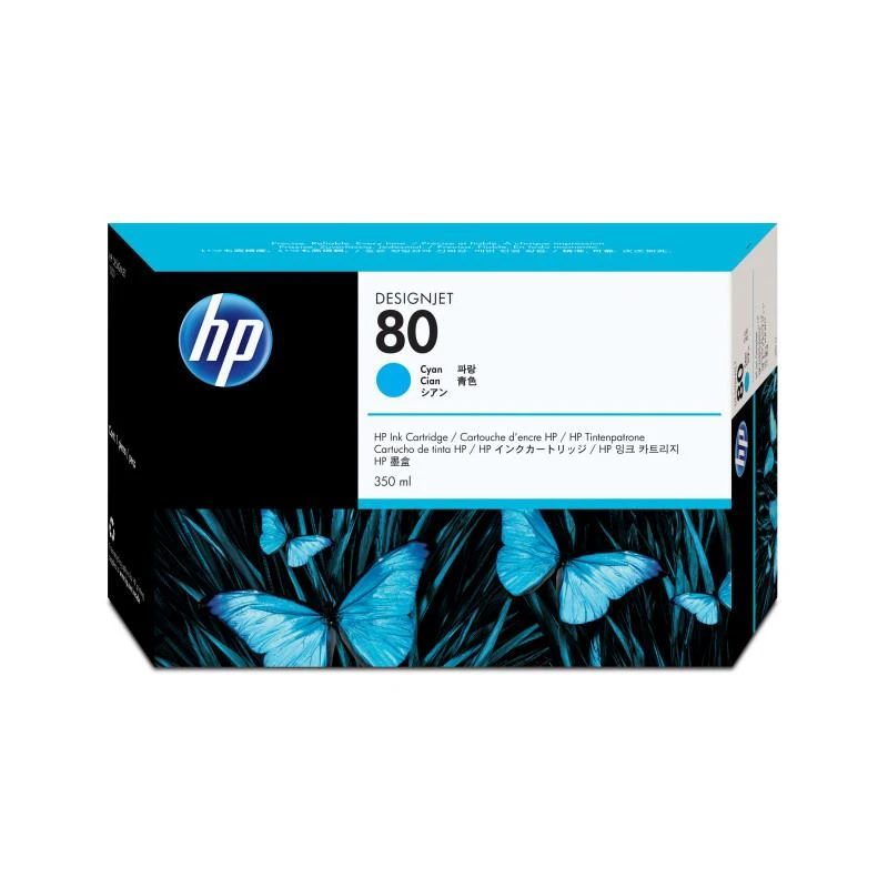Cartouche Hp C4846A 80 Original Cyan - Linksolutions.ma