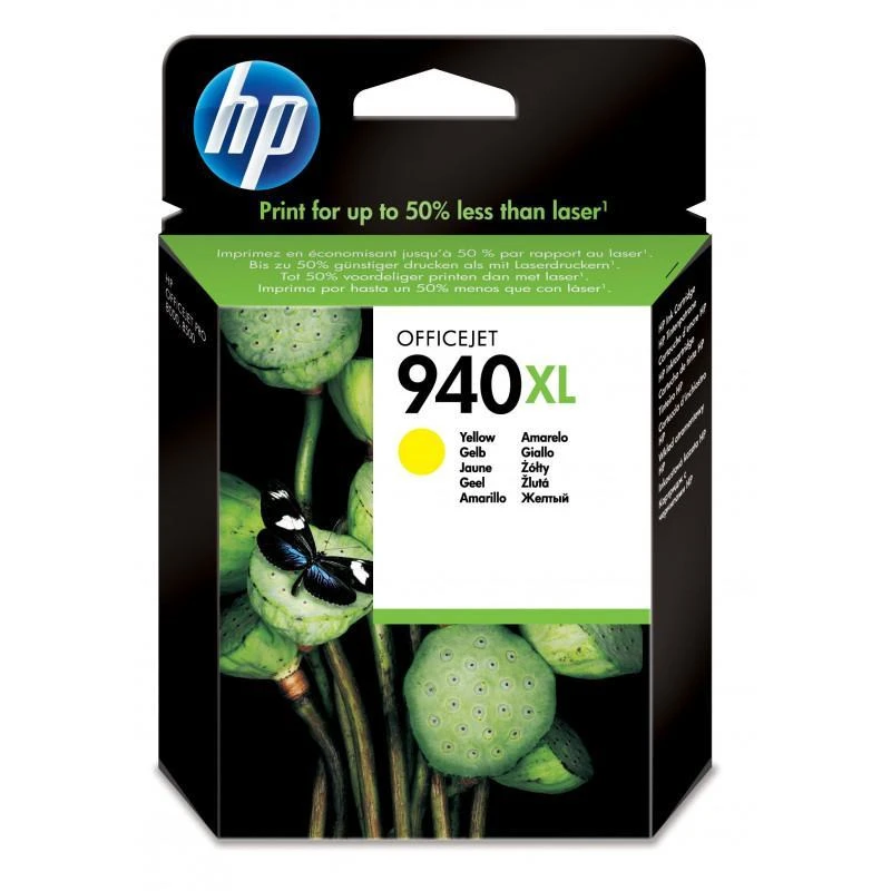 Cartouche Hp C4909AE 940XL Original Jaune - Linksolutions.ma