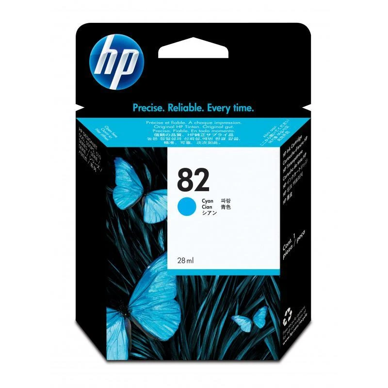 Cartouche Hp C4911A 82 Original Cyan - Linksolutions.ma