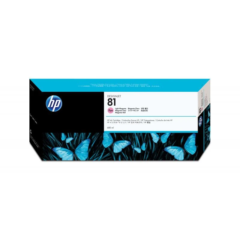 Cartouche Hp C4935A 81 Original Magenta Clair - Linksolutions.ma