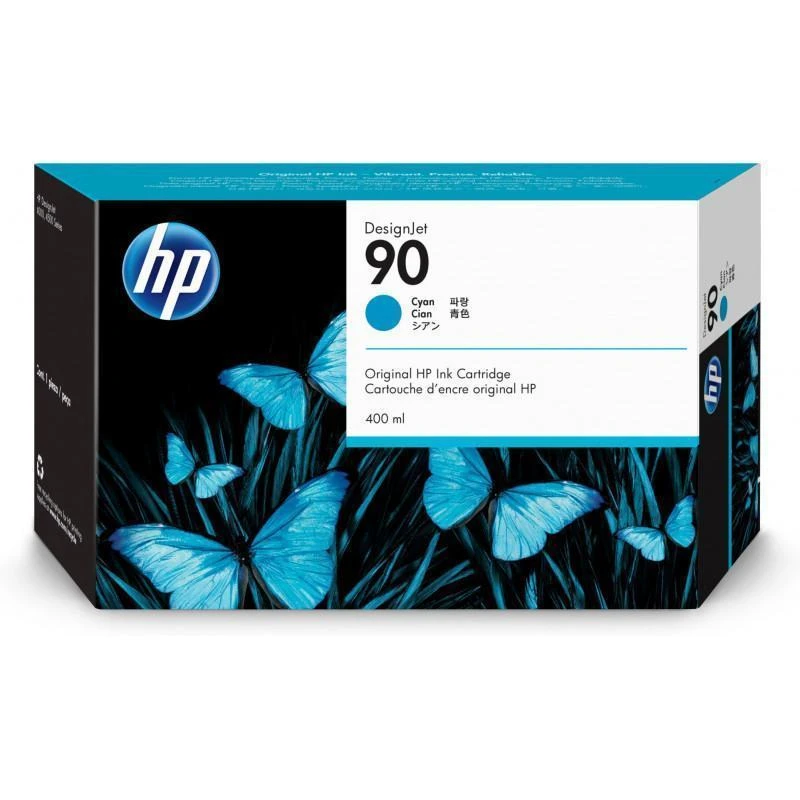 Cartouche Hp C5061A 90 Original Cyan - Linksolutions.ma