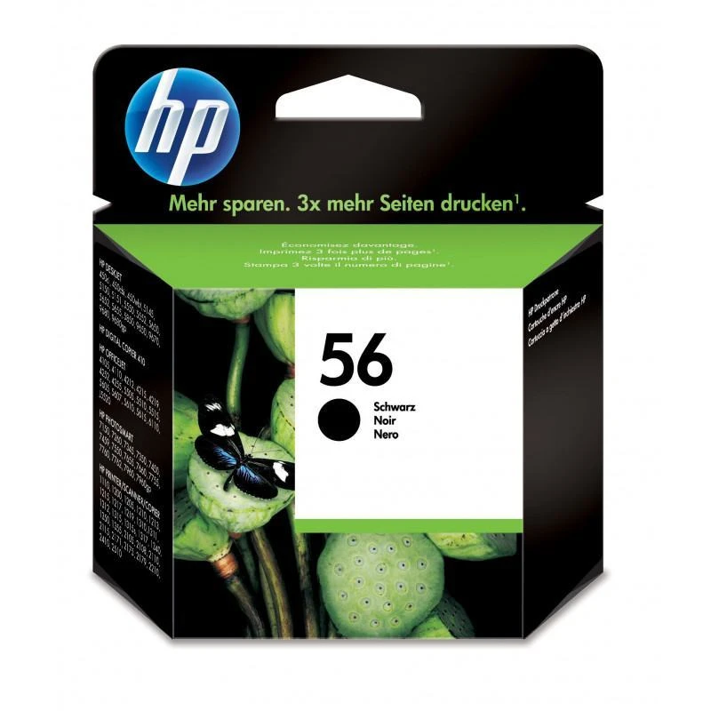Cartouche Hp C6656AE 56 Original Noir - Linksolutions.ma