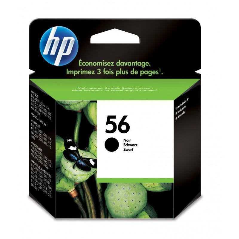 Cartouche Hp C6656AE 56 Original Noir - Linksolutions.ma