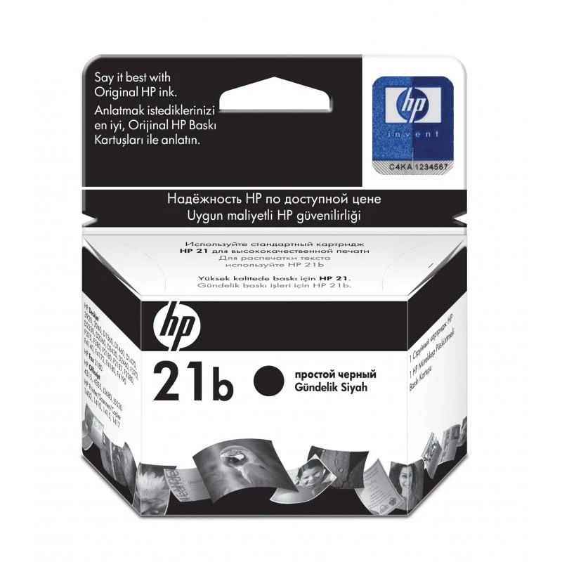 Cartouche Hp C9351AE 21 Original Noir - Linksolutions.ma