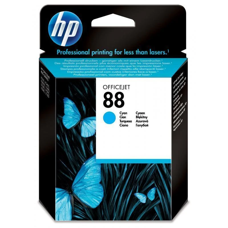 Cartouche Hp C9386AE 88 Original Cyan - Linksolutions.ma