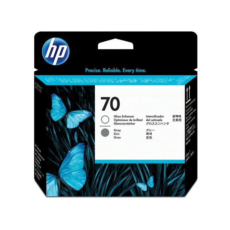 Cartouche Hp C9410A 70 Optimiseur De Brillant Et Tete Dimpression Grise - Linksolutions.ma
