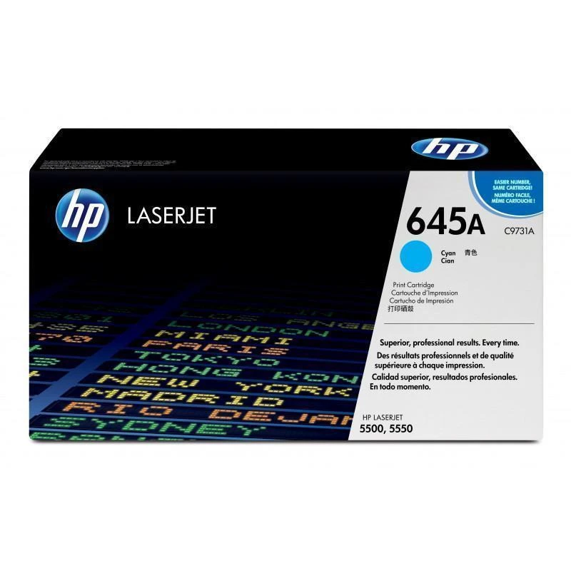 Toner Hp C9731A 645A Original Cyan - Linksolutions.ma