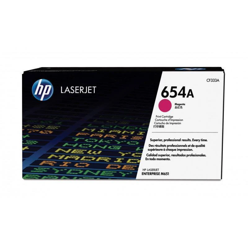 Toner Hp CF333A 654A Original Magenta - Linksolutions.ma