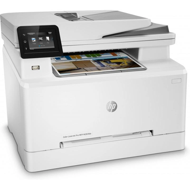Hp 7KW74A Multifonction Couleur LaserJet Pro M283fdn Laser A4 22ppm - Linksolutions.ma