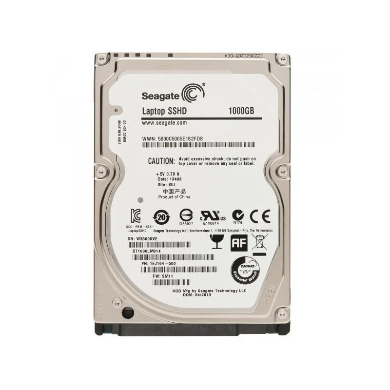 Disque interne Seagate ST1000LM014 1To SSHD - Linksolutions.ma